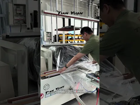 How to vacuum and pack a single foam sofa into a small block?