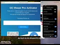 GG Mouse Pro Tutorial - Activation with Computer