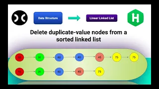 Delete duplicate-value nodes HackerRank Data Structure LinkedList