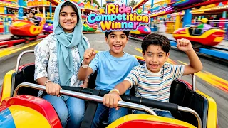 saim or minsa ny rides ka mukabla kiya,kon jeetyga?🤔#ajwafunland#sahiwal 