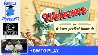 Welcome To... – How to Play & Setup (CONCISE and CLEAR rules, no need to read rulebook!)