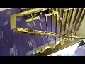 Gold stainless steel railing