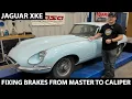 Barn Find Jaguar E-Type - Front Brakes