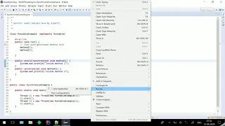 How to Use Synchronization in Java Static syncronization Multithreading