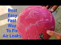 How To Fix Any Sport Balls Air leaks DIY Volleyball Air Leaks Easy Fix