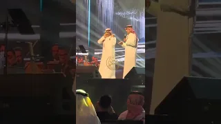 لقاء تاريخي بين عبدالمجيد عبدالله و خالد الشيخ 