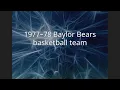 1977 78 Baylor Bears basketball team