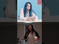 Download Lagu Billie Eilish' reaction after hearing Kristen Cruz sing  to see you Shine#alqaismusic#jvkegoldenhour