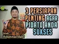 Download Lagu 3 PERSIAPAN PENTING AGAR PIDATO / CERAMAH ANDA BERJALAN SUKSES | Ustadz Muhammad Maliki | Eps. #6