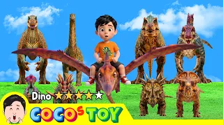 A dinosaur era quiz adventure with pteranodon｜dinosaurs quiz｜CoCosToy