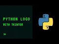 Tkinter Canvas Python Logo Art