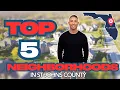 Top 5 Family Neighborhoods in ST JOHNS AUGUSTINE FLORIDA