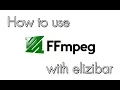 How to use ffmpeg to split a into multiple parts