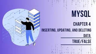 MySQL Textbook Chapter - 4
