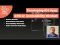 Developing iOS Apps with an Accessibility Mindset by Dani Devesa English