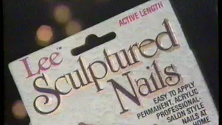 1987 Lee Scupltured Nails TV Commercial
