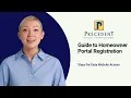 Precedent Hospitality and Management Guide to Homeowner Portal Registration Updated