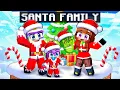 Having A SANTA FAMILY In Minecraft!