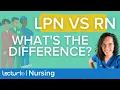 Licensed Practical Nurse LPN vs Registered Nurse RN - What s the difference Lecturio Nursing