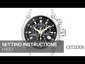Citizen Watch Setting Instruction E820