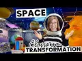 Space Themed Classroom Transformation Behind the Scenes Teacher VLOG