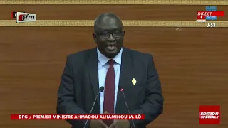 DPG - Ayib Daffé à Al Ahminou Lo  " Comment garder la même méthode et ne pas changer de cap ...? ”