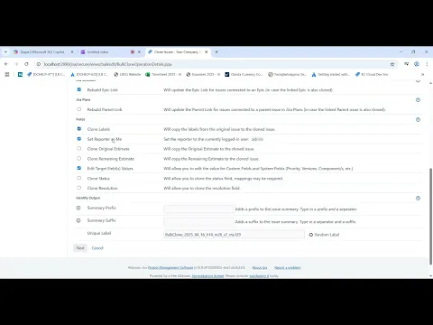 watch Bulk Clone Professional for Jira video
