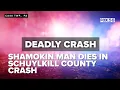 Shamokin man dies in Schuylkill County crash