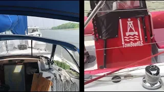 WE SAVED OUR BOAT FROM DISASTER
