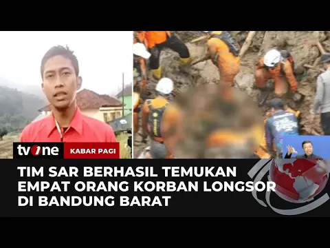 Petugas Masih Mencari Enam Korban Bencana Longsor di Bandung Barat