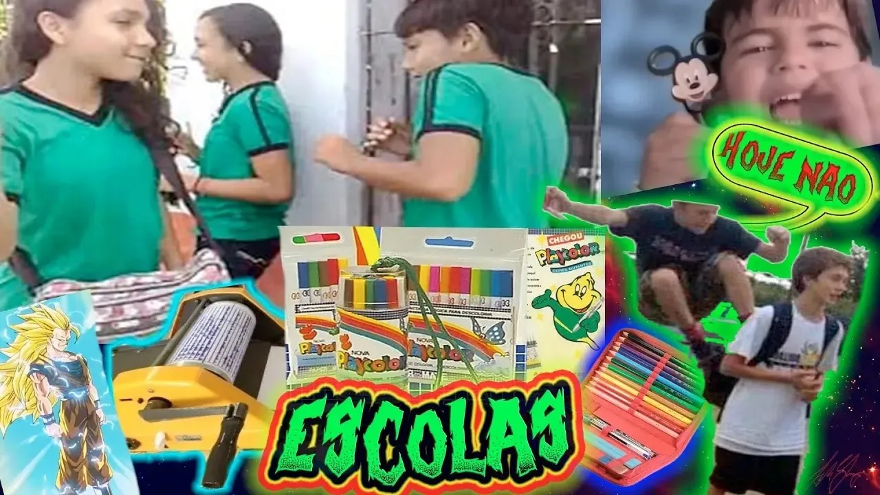 COMO ERAM AS ESCOLAS ANTIGAMENTE NOS ANOS 90