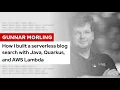 How I Built a Serverless Blog Search with Java Quarkus and AWS Lambda DevNation Tech Talk