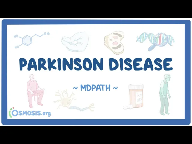 Video: Parkinson disease - physiology, pathology, clinical manifestations, diagnosis, treatment