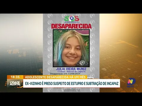 Polícia prende suspeito de sequestro de menina de 13 anos em Tijucas