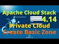 How To Private Cloud Setup Step By Step - Create Apache Cloud Stack Basic Zone For Private Cloud