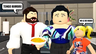El vecino siempre viene a las 12 a comer | Mamá vs Roblox