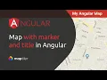 Learn in 5 min how to build a map in Angular 2022 tutorial step by step