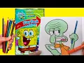 Coloring a SpongeBob Play Pack