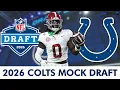 Indianapolis Colts 2026 NFL Mock Draft 3-Round NFL Draft