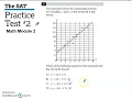 SAT Practice Test Math Module 2 Problem