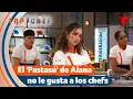 Alana Lliteras no convence con la pasta de tiramisu Top Chef VIP 2 Telemundo Entretenimiento