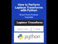 Laplace Transforms in Python with SymPy Basic Tutorial
