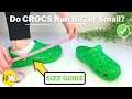 Do CROCS Run BIG How Crocs Should Fit - REVIEW Size Guide
