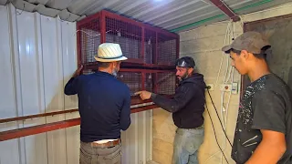 اليوم قررت اشتري سمان  وبدأت تجهيز المكان 