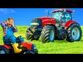 Download Lagu Tractor and Farm Animals Stories for Kids