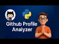 I created GitHub Profile Analyzer using Google s Gemma Model