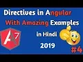 Directives In Angular With Examples in Hindi Angular 7 Tutorial Structure Directive