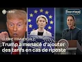 Download Lagu Trump menace d’imposer une surtaxe de 30 % à l’Europe et au Mexique