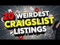 20 most unbelievable Craigslist listings ever posted in the US