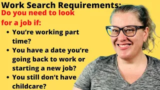 CA EDD Work Search If You re Working Part Time Have A Return To Work Date Or Do Not Have Childcare